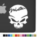 Mazda Miata Badass Skull Decal